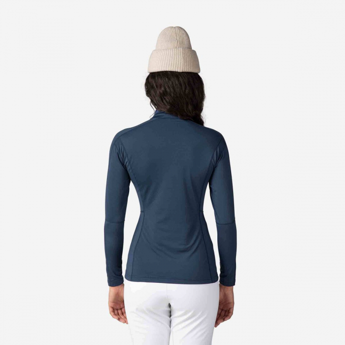 Bluza dama Rossignol W CLASSIQUE 1/2 ZIP Dark navy [3]