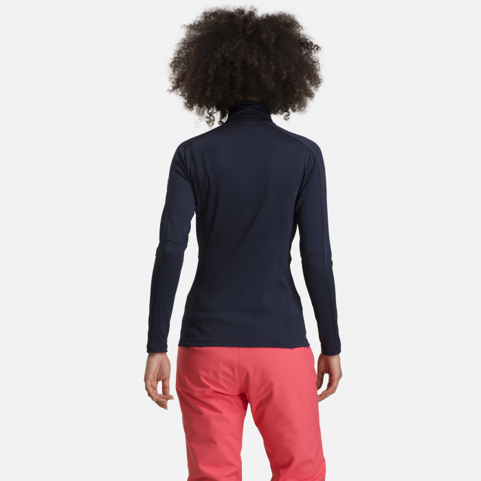 Bluza dama Rossignol W CLASSIQUE 1/2 ZIP Eclipse [2]