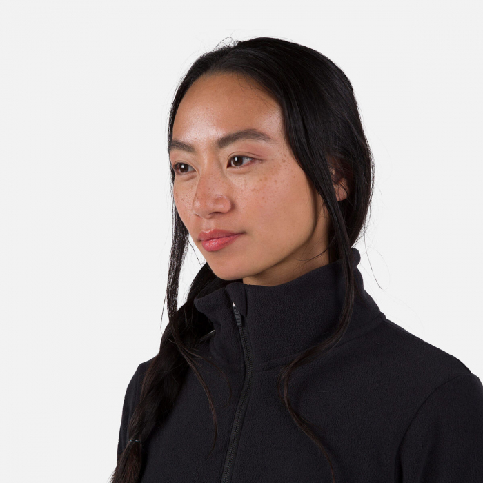 Bluza dama Rossignol W quarter zip polar fleece Black [5]