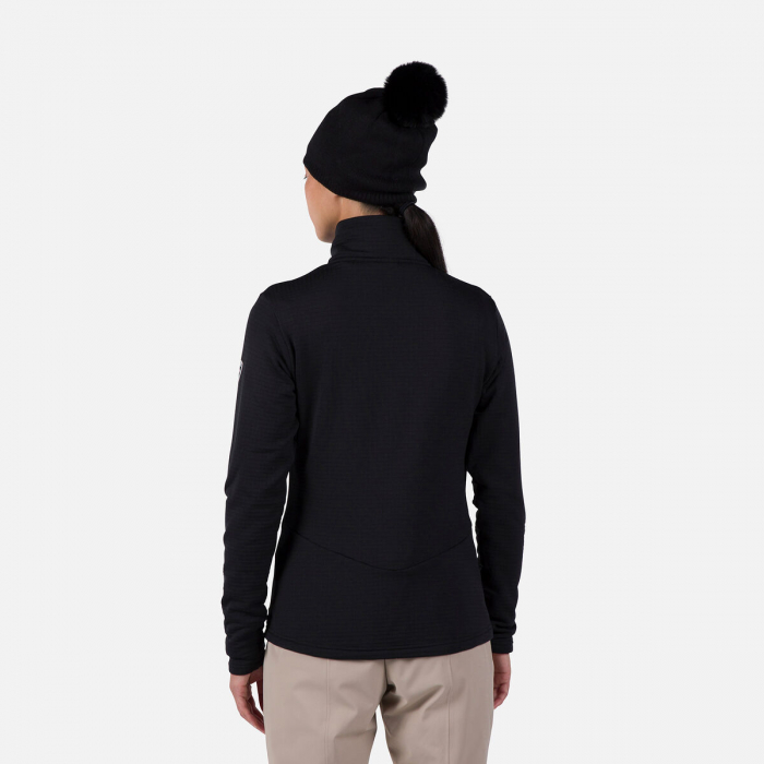 Jacheta dama Rossignol W BLACKSIDE FLEECE FZ Black [2]