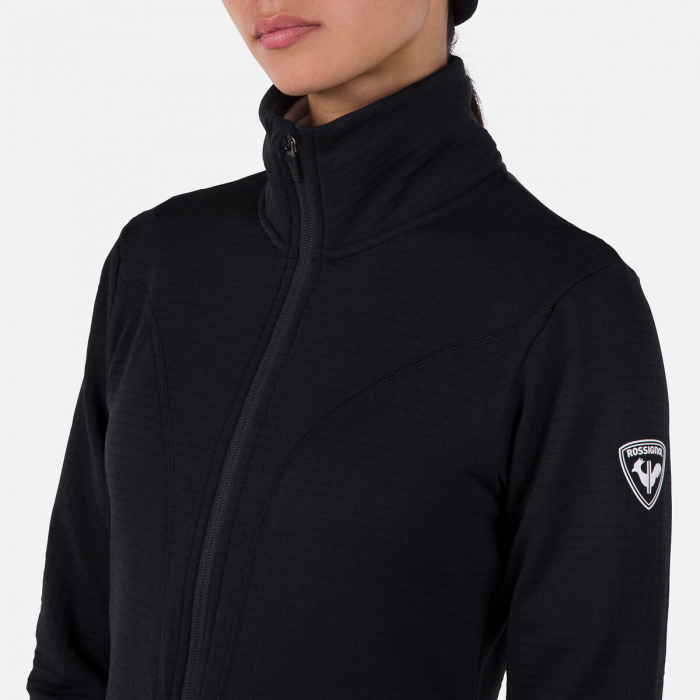 Jacheta dama Rossignol W BLACKSIDE FLEECE FZ Black [4]