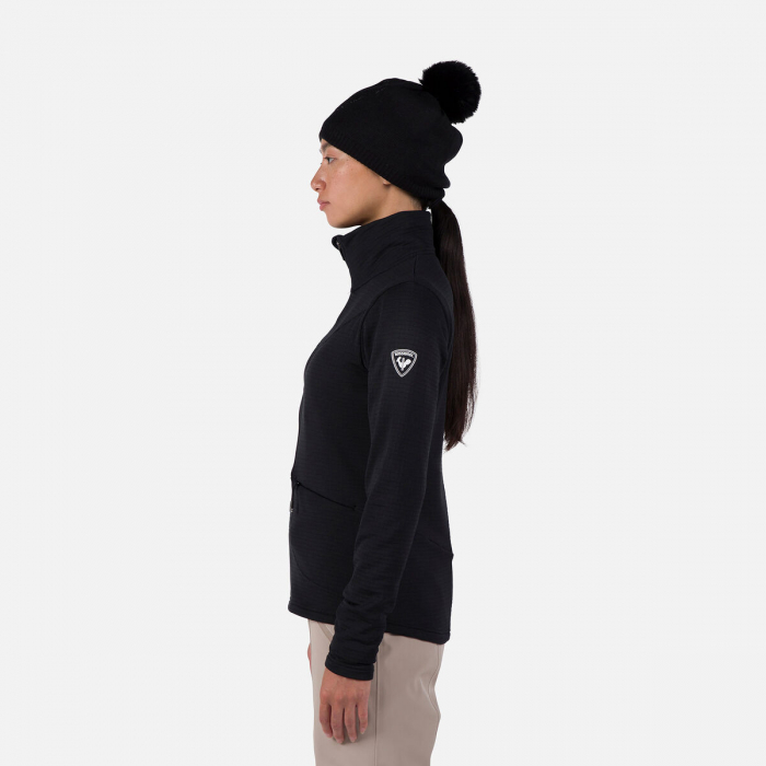 Jacheta dama Rossignol W BLACKSIDE FLEECE FZ Black [3]