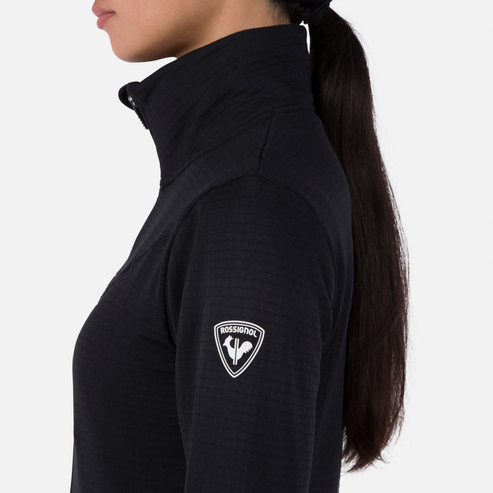 Jacheta dama Rossignol W BLACKSIDE FLEECE FZ Black [5]