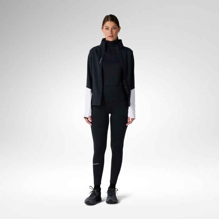 Bluza dama Rossignol W half zip first layer Black [3]