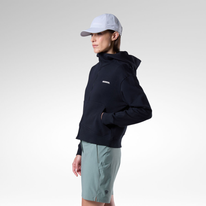 Bluza dama Rossignol W LOGO FZH - Black [3]