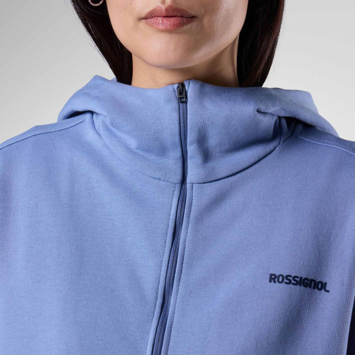 Bluza dama Rossignol W LOGO FZH - Stonewash [5]