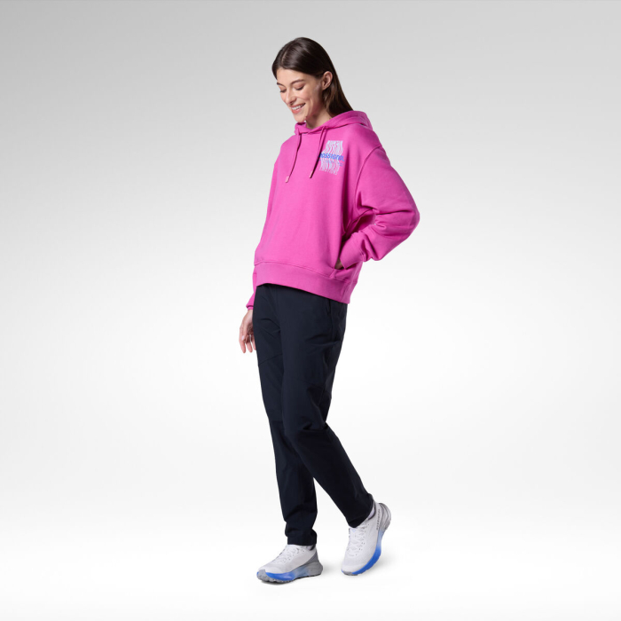 Hanorac dama Rossignol W WATERFALL Hoodie - Electric Fuchsia [7]