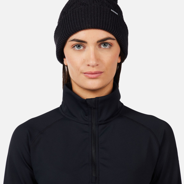 Bluza dama Rossignol W mid layer stretch hz Black [4]