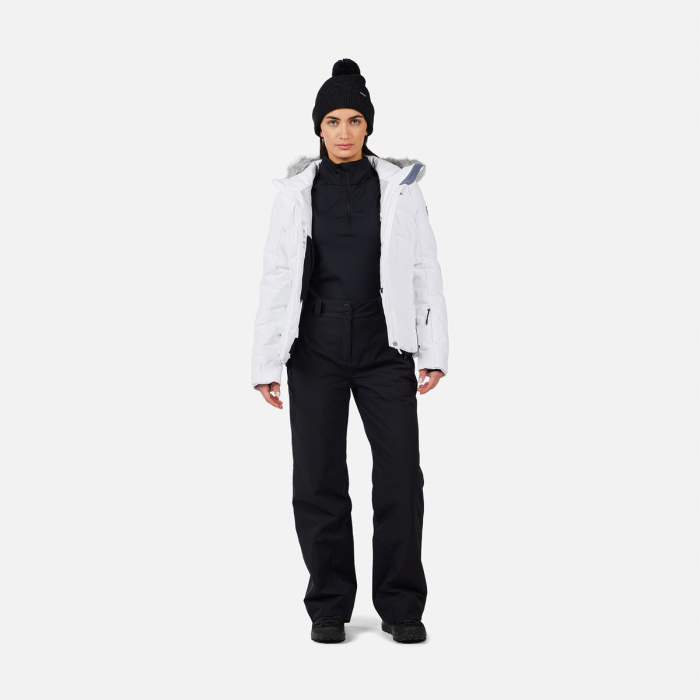 Bluza dama Rossignol W mid layer stretch hz Black [5]