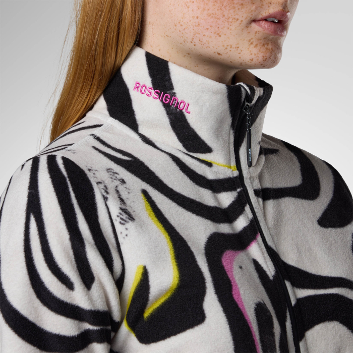 Jacheta dama Rossignol W polar fleece - Savage black [3]