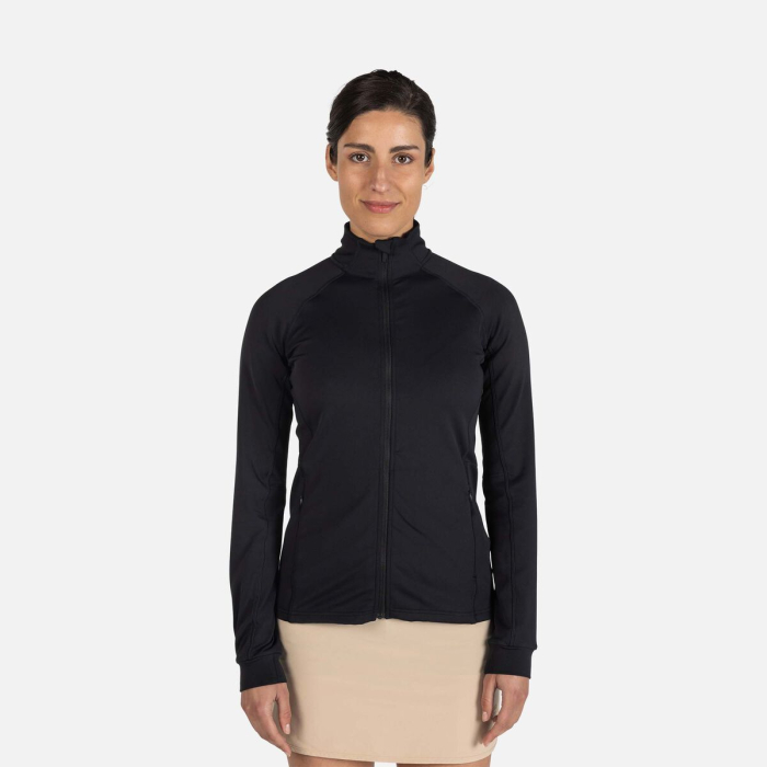 Bluza dama Rossignol W Mid Layer Stretch Jkt Black [1]