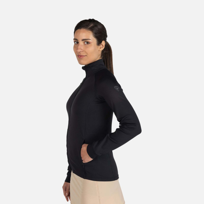 Bluza dama Rossignol W Mid Layer Stretch Jkt Black [2]