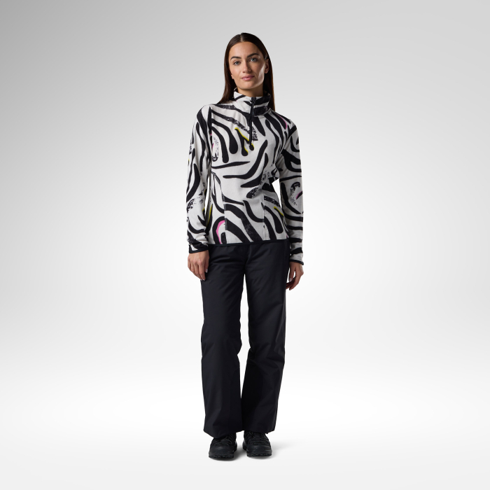 Bluza dama Rossignol W quarter zip polar fleece Savage black [7]