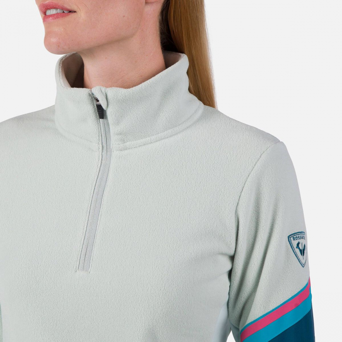 Bluza dama Rossignol W STRAWPILE FLEECE HZ Steam [6]