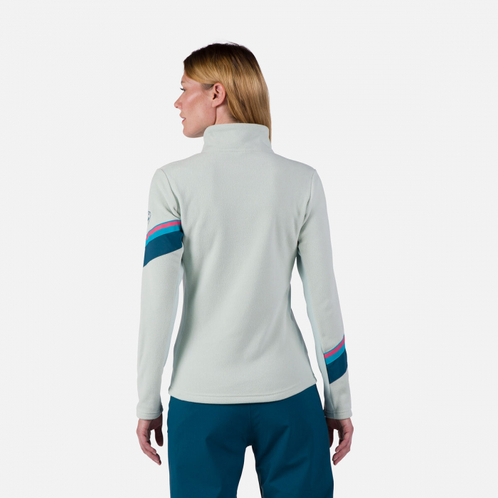Bluza dama Rossignol W STRAWPILE FLEECE HZ Steam [4]