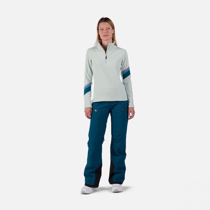 Bluza dama Rossignol W STRAWPILE FLEECE HZ Steam [7]