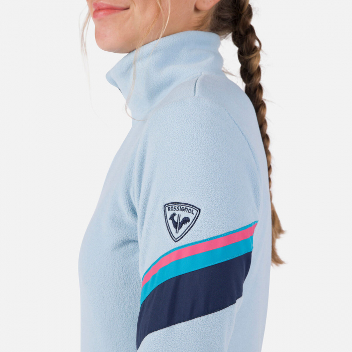 Bluza dama Rossignol W STRAWPILE FLEECE HZ Glacier [5]