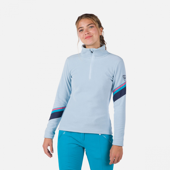 Bluza dama Rossignol W STRAWPILE FLEECE HZ Glacier [1]