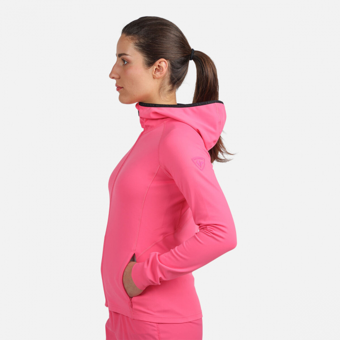 Bluza dama Rossignol W THIN FZ Cerise pink [4]