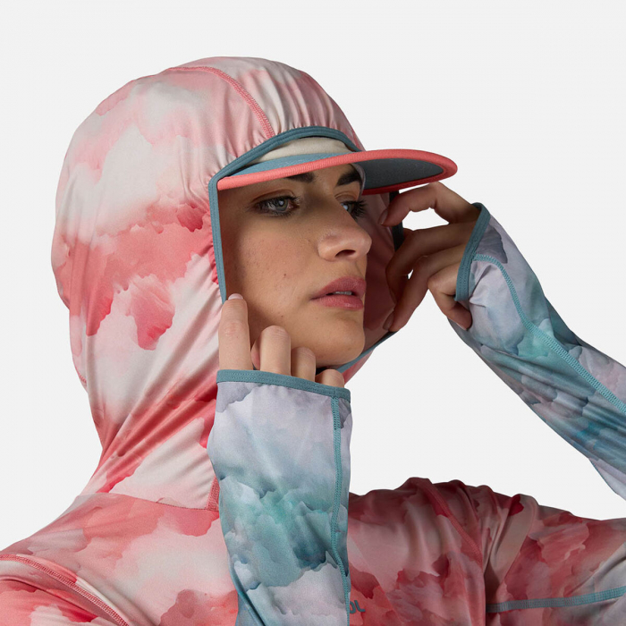 Bluza dama Rossignol WESTWEG SUN HOODIE Faded Mountain [7]