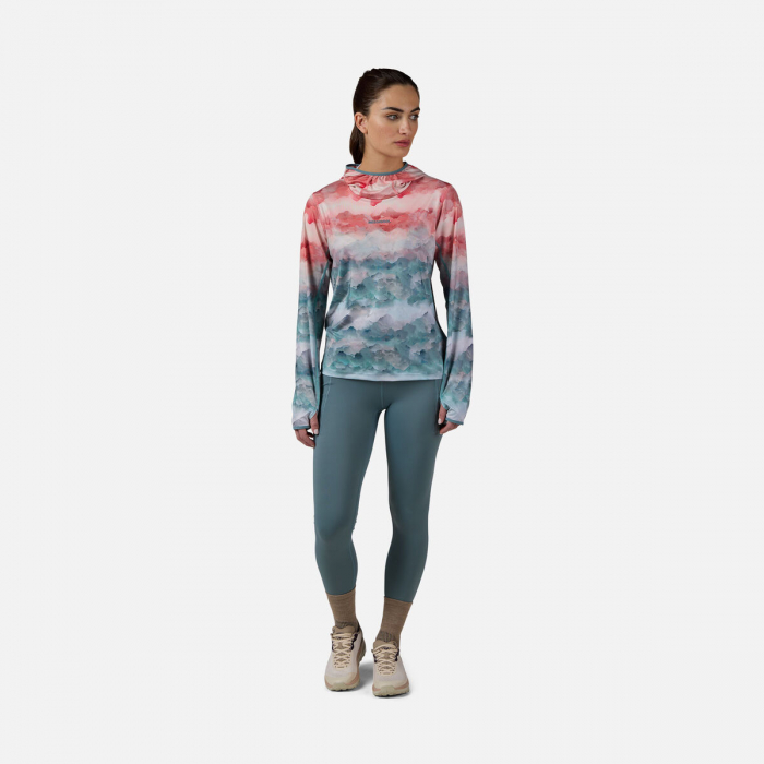 Bluza dama Rossignol WESTWEG SUN HOODIE Faded Mountain [2]