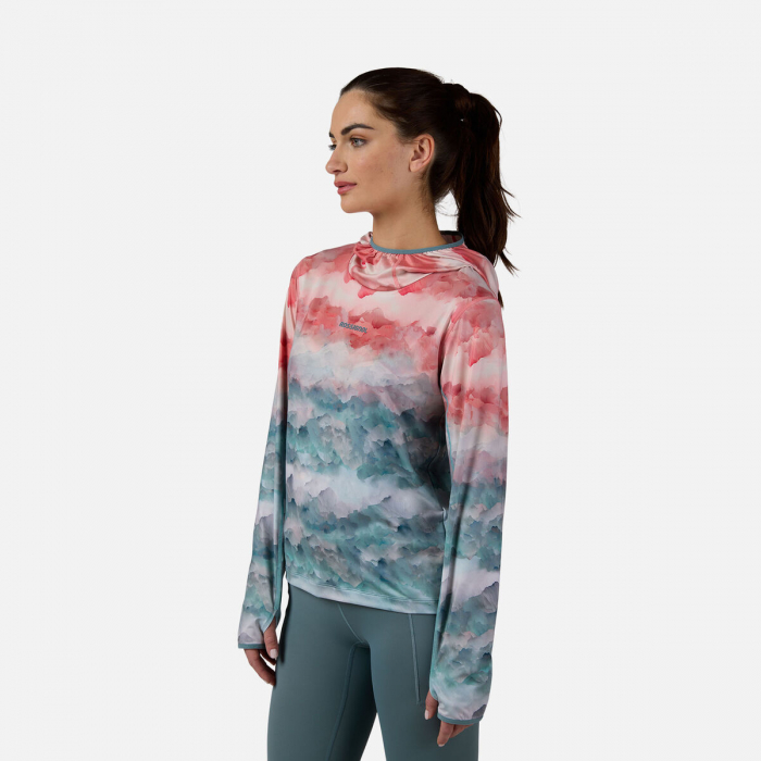 Bluza dama Rossignol WESTWEG SUN HOODIE Faded Mountain [4]