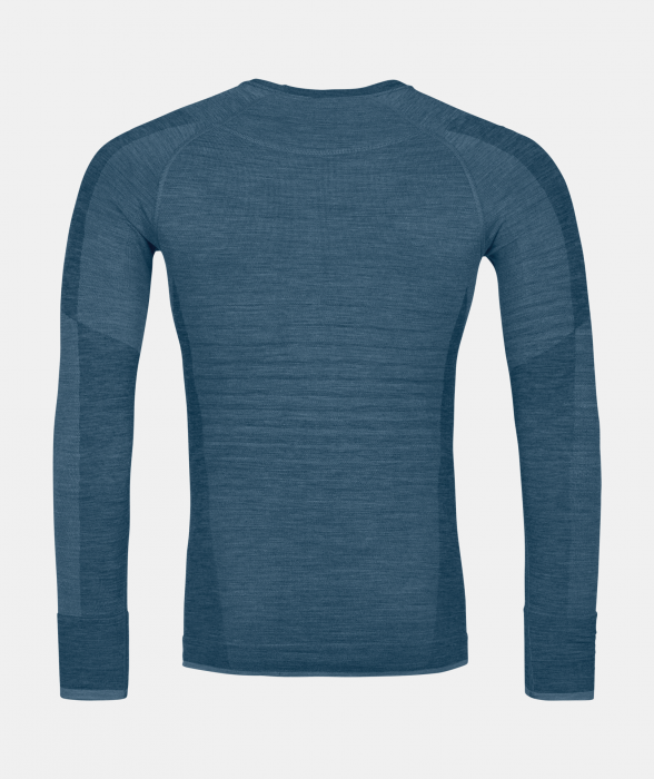 Bluza de corp barbati Ortovox - 230 Merino Competition - Petrol blue [2]