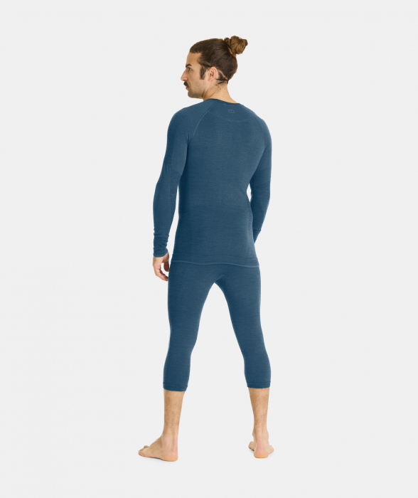 Bluza de corp barbati Ortovox - 230 Merino Competition - Petrol blue [4]