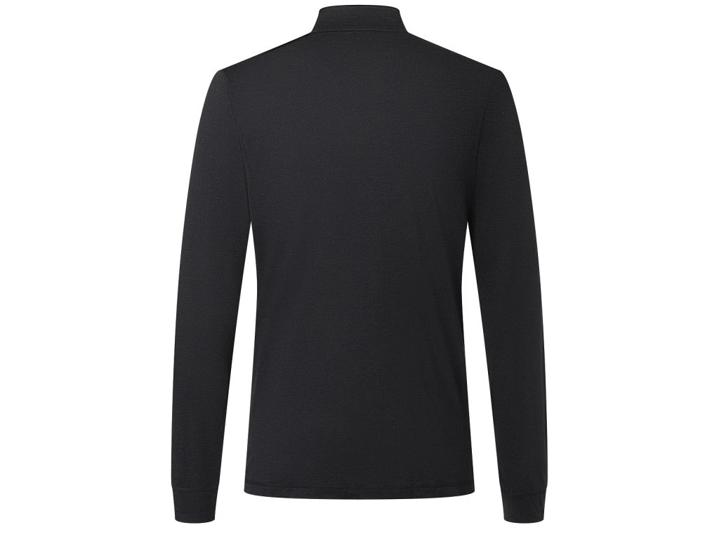 Bluza de corp barbati SN Super.Natural M TUNDRA175 LS ZIP 1/4 Jet Black [2]