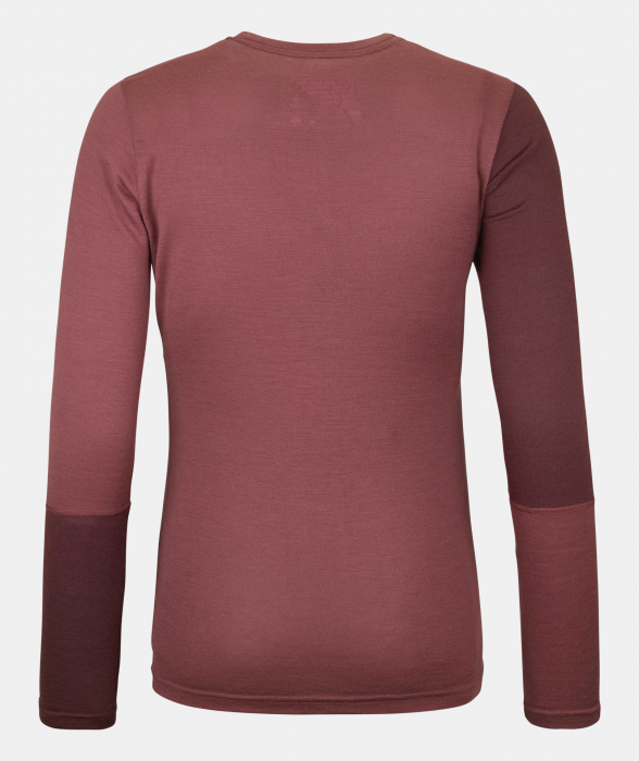 Bluza de corp dama Ortovox - 185 Merino Rock N Wool - Mountain rose [2]