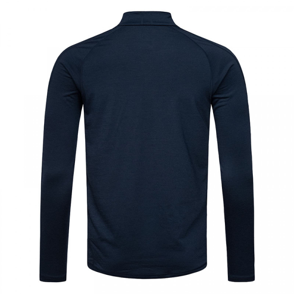 Bluze corp barbati SN super.natural M Base 1/4 ZIP 175 Navy blazer [3]