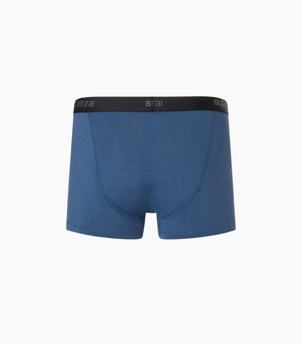 Boxeri barbati merino SN Super.Natural M TUNDRA175 Ocean Blue [2]