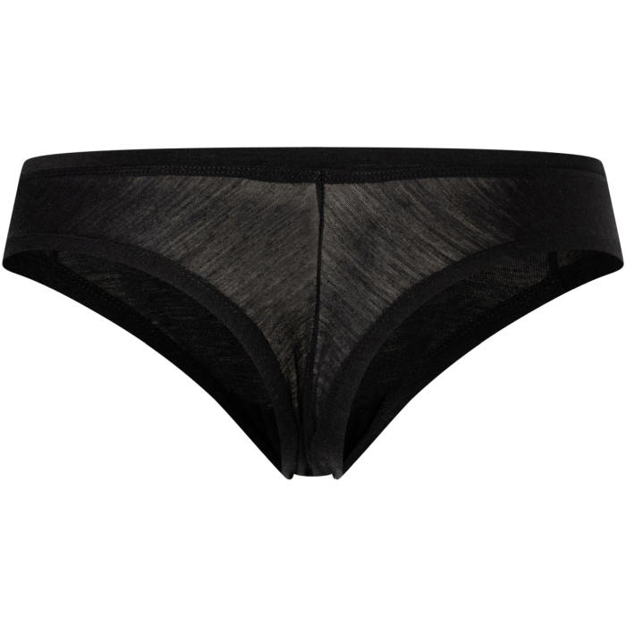 Lenjerie Merino pentru femei SN Super.Natural TUNDRA175 THONG Jet Black [2]