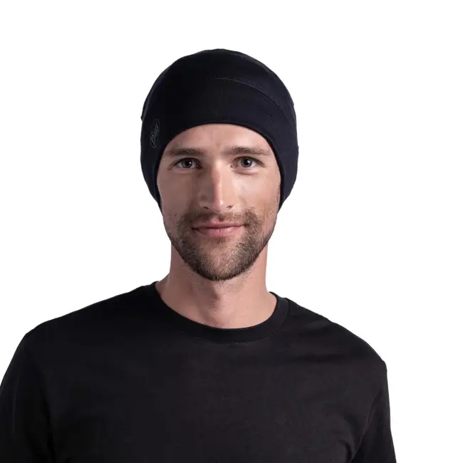 Caciula BUFF Merino LIGHT Solid Black [5]