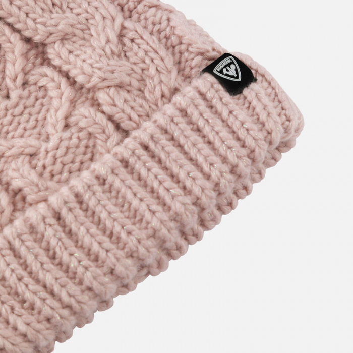 Caciula copii Rossignol JR BONY FUR Powder pink [2]