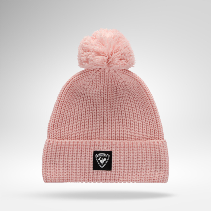 Caciula unisex Rossignol Strawpile pompom beanie Pale lilac [4]