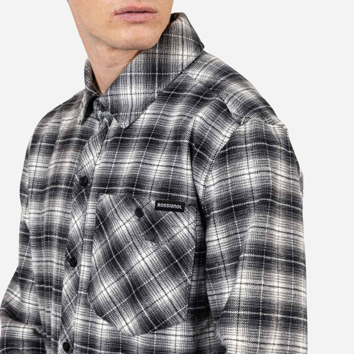 Camasa barbati Rossignol Ranch Plaid Shirt Black [5]
