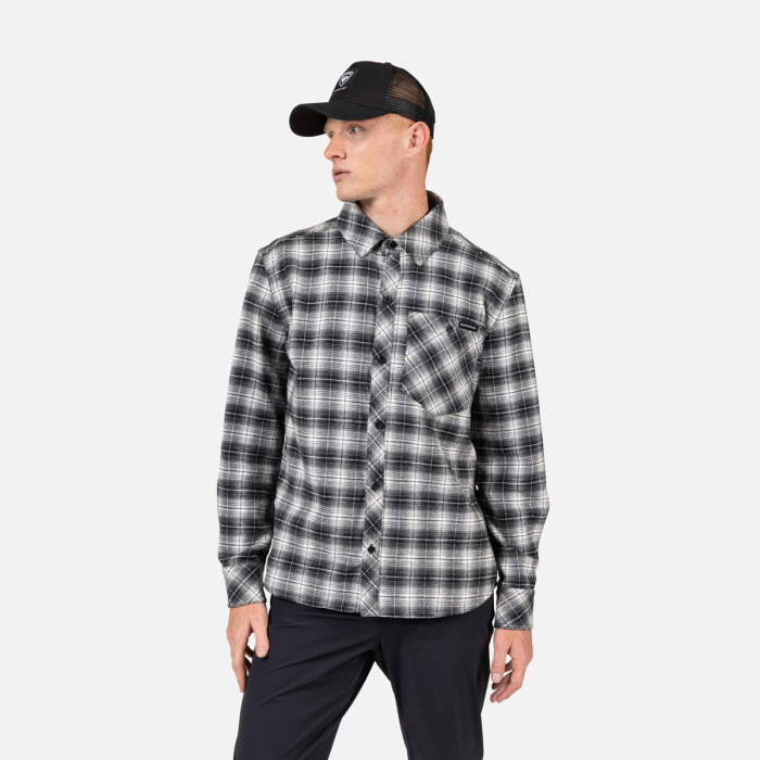 Camasa barbati Rossignol Ranch Plaid Shirt Black [1]
