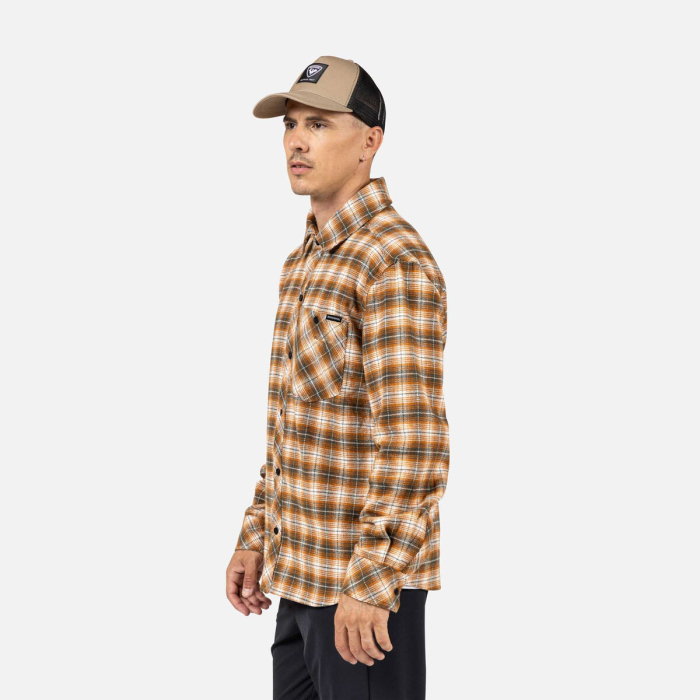 Camasa barbati Rossignol Ranch Plaid Shirt Fog [4]