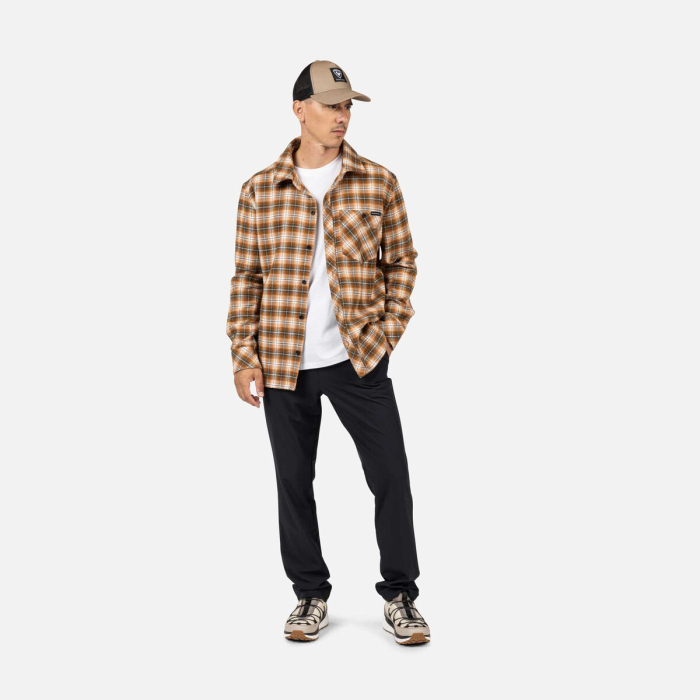 Camasa barbati Rossignol Ranch Plaid Shirt Fog [2]