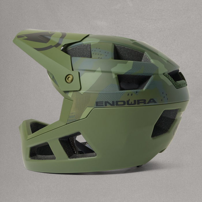 Casca de bicicleta pentru copii Endura SINGLETRACK FULL FACE - OLIVE GREEN. [2]