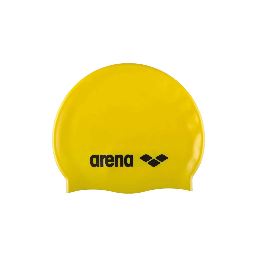 Casca inot Arena CLASSIC Silicone JR Yellow/Black [1]