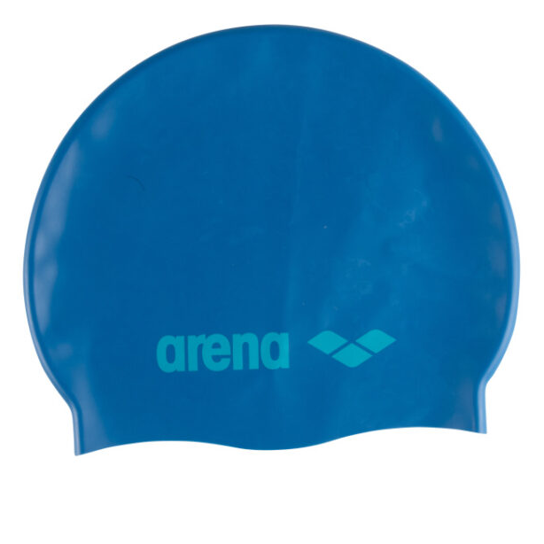 Casca inot Arena CLASSIC Silicone Blue Cosmo Water [1]