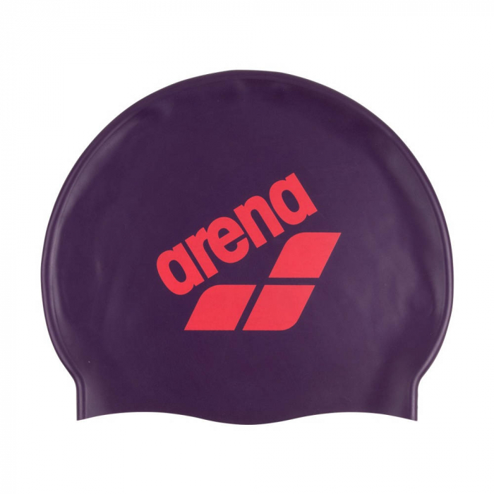 Casca inot Arena BIG LOGO Plum Bright/Coral [2]