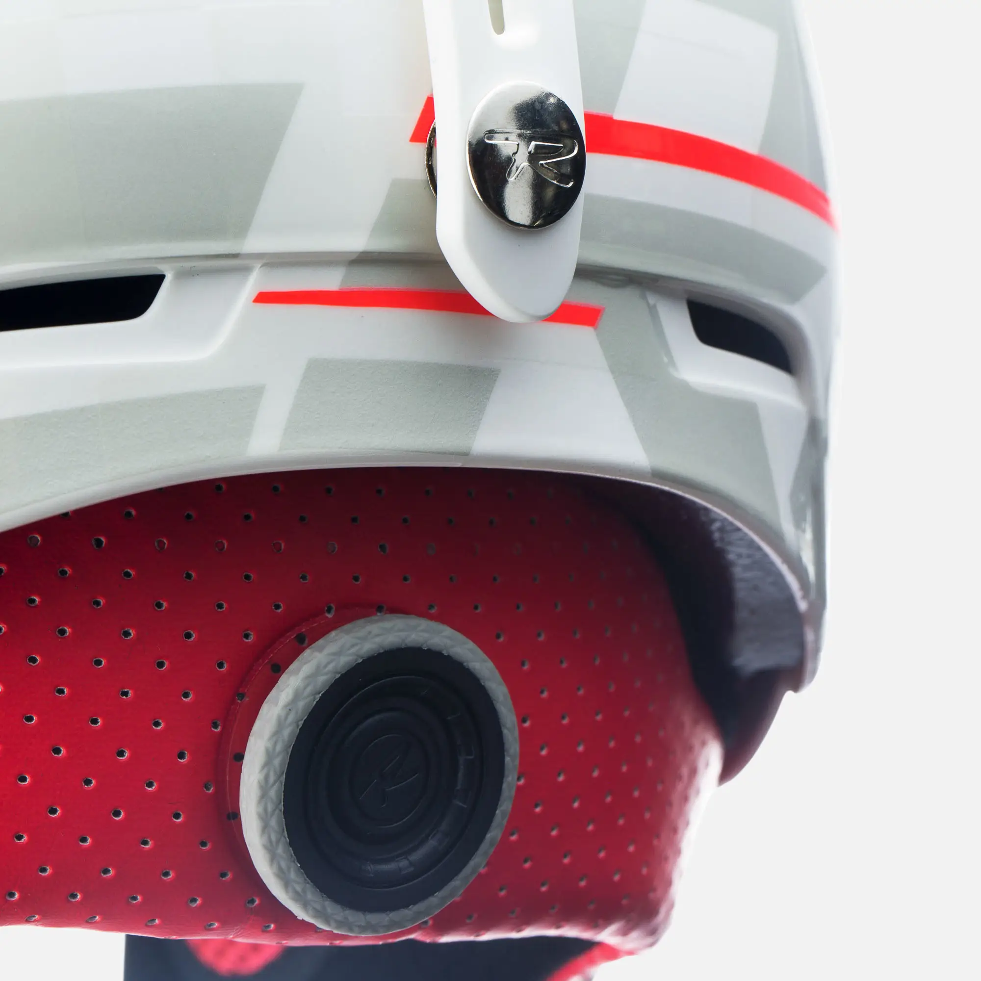 Casca schi barbati Rossignol HERO SLALOM impacts White+Chinguard [5]