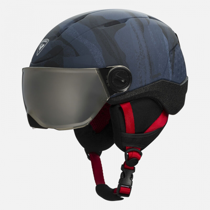 Casca schi copii Rossignol WHOOPEE VISOR IMPACTS Dark-blue [1]