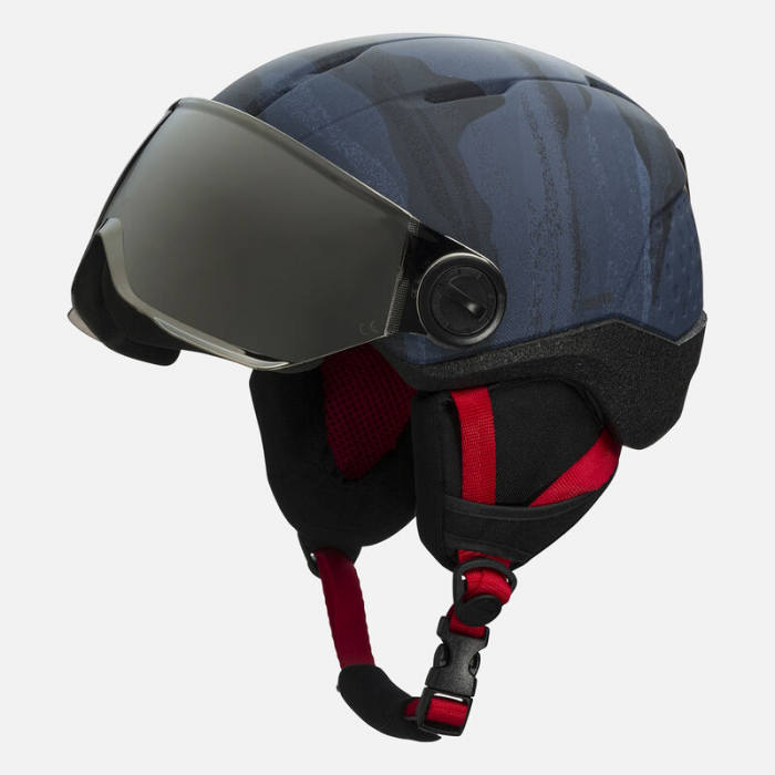 Casca schi copii Rossignol WHOOPEE VISOR IMPACTS Dark-blue [2]