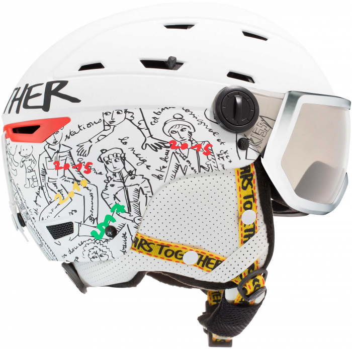Casca schi dama Rossignol JCC ALLSPEED VISOR impact Photocromatic [5]