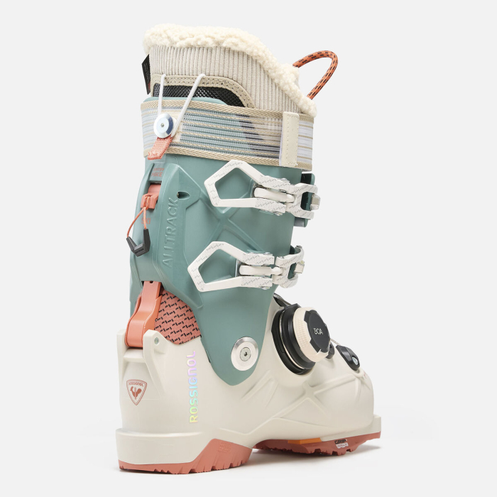 Clapari dama Rossignol Alltrack 80 W BOA Gripwalk  - Beige/Teal [2]