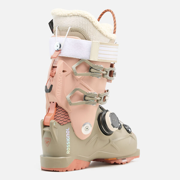 Clapari dama Rossignol Alltrack 90 W BOA Gripwalk - Khaki/Peach [2]